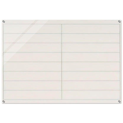 On a clear day, #2 - Agnes Martin Acrylic Print - 70x100 cm / 28x40″ inches