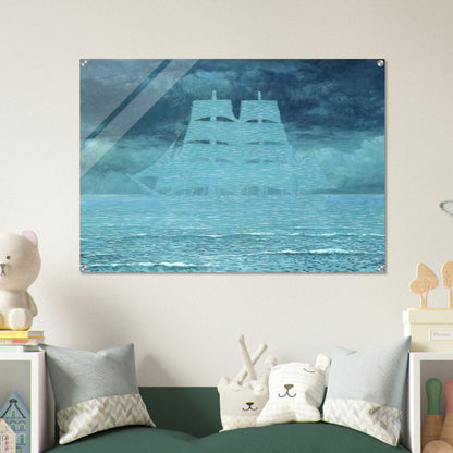 THE SEDUCER 1953 1 - Rene Magritte Acrylic Print - 70x100 cm / 28x40″ inches