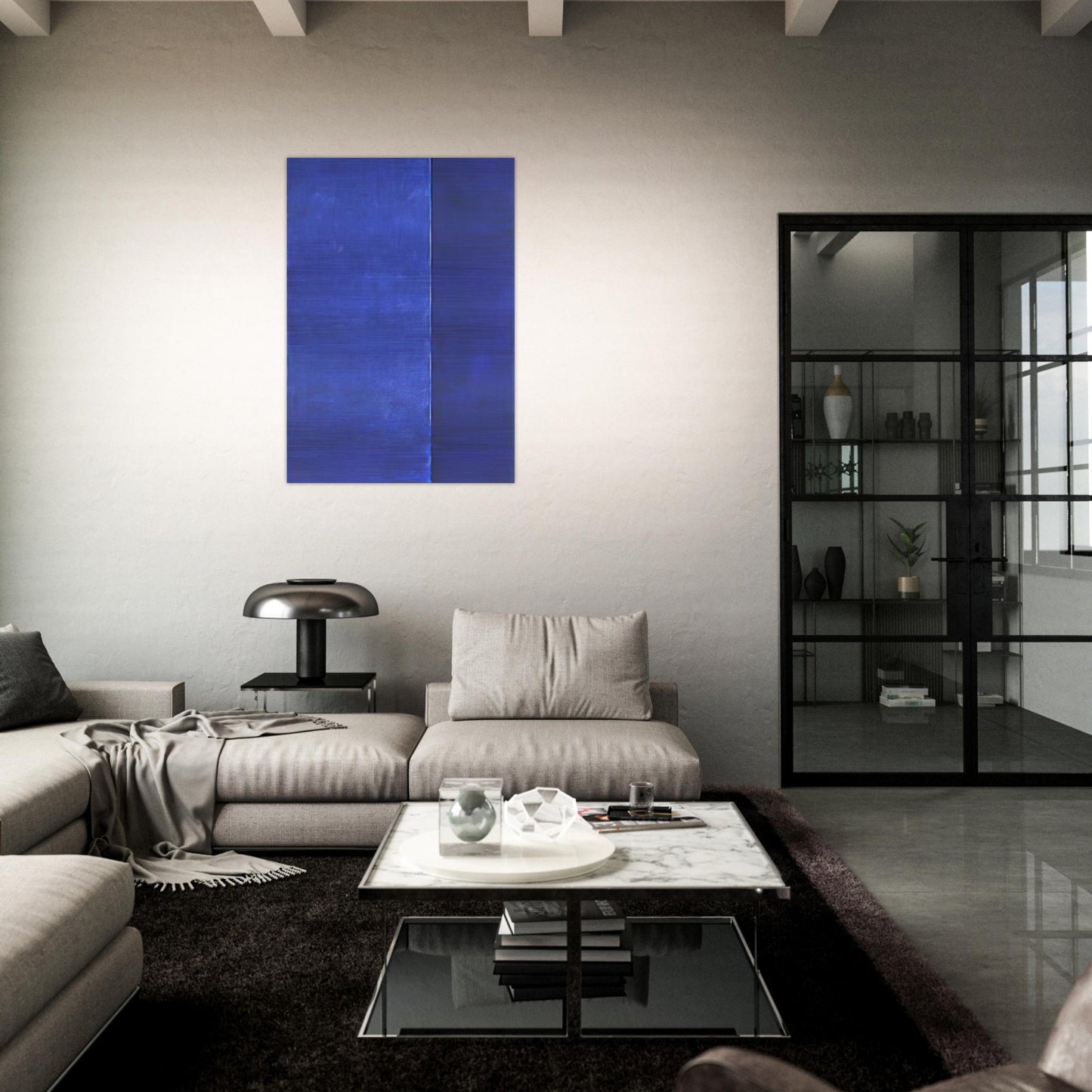Ulysses - Barnett Newman Brushed Aluminum Print - 70x100 cm / 28x40 inches | Barnett Newman Aluminum Print | Barnett Newman Prints
