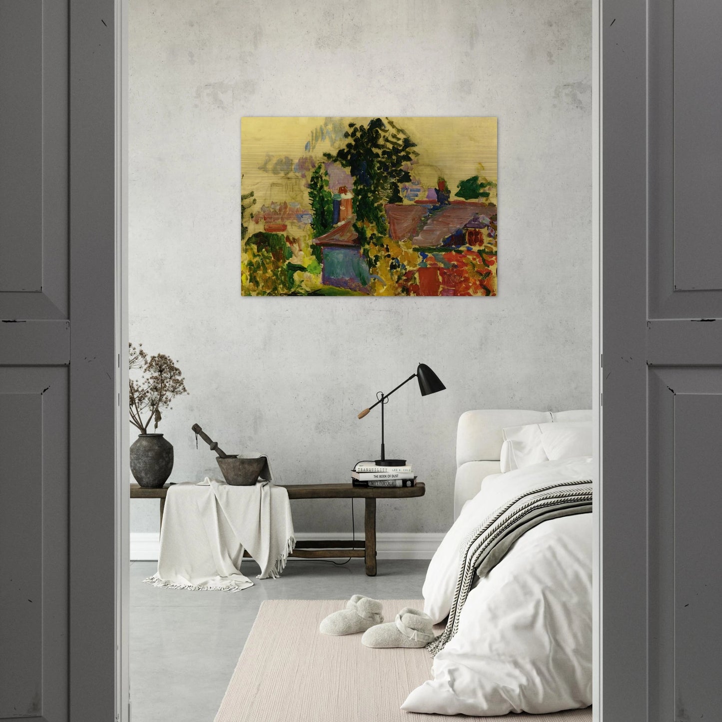 LANDSCAPE 1904 - Henri Matisse Brushed Aluminum Print - 70x100 cm / 28x40 inches | Henri Matisse Aluminum Print | Henri Matisse Prints