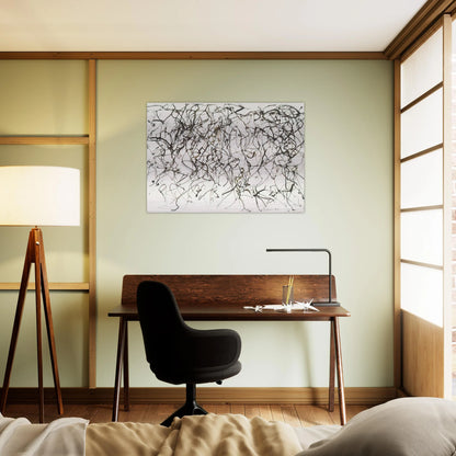 St. Barts 10 - 1991 - Brice Marden Brushed Aluminum Print - 70x100 cm / 28x40 inches | Brice Marden Aluminum Print | Brice Marden Prints