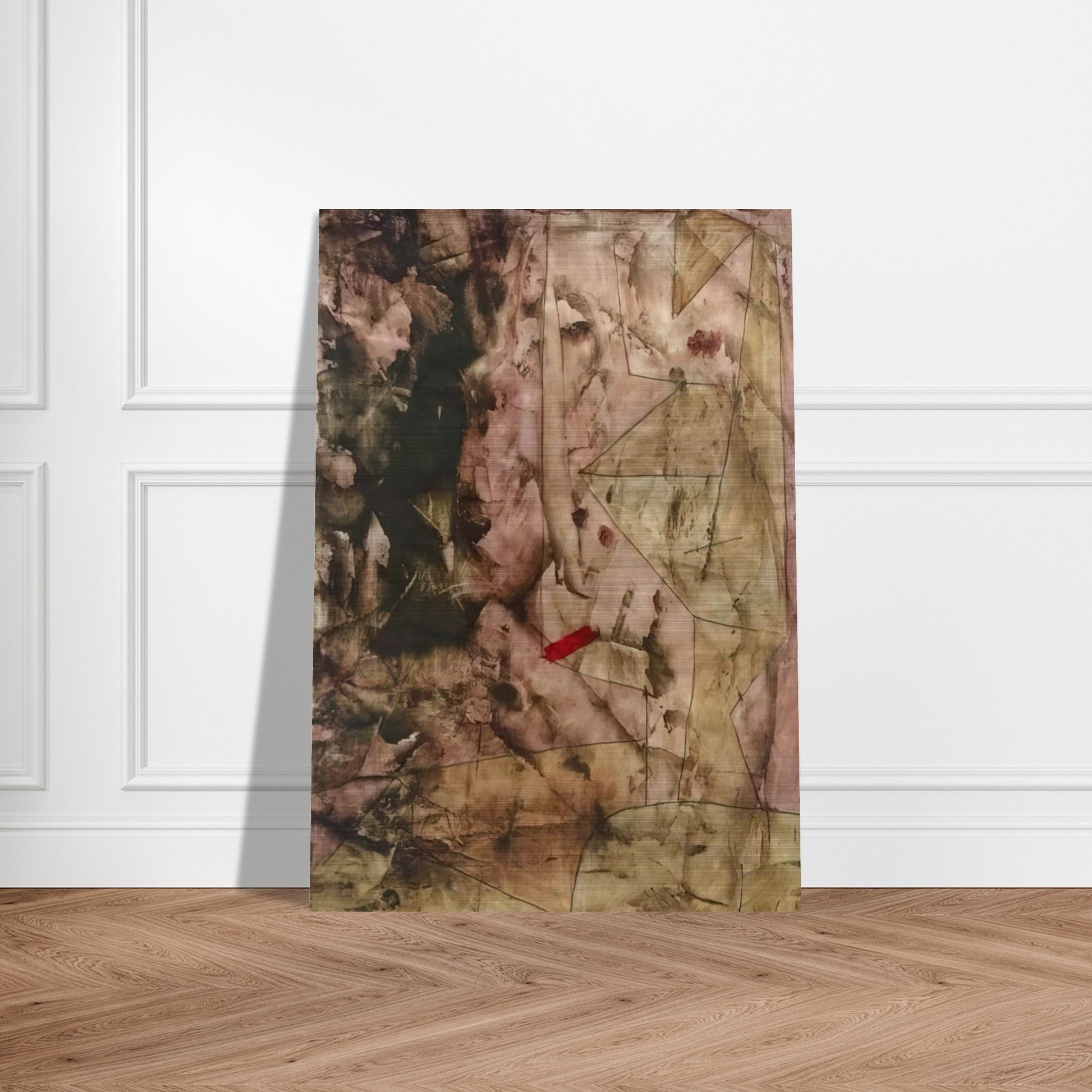 KOP 1939 - Paul Klee Brushed Aluminum Print - 70x100 cm / 28x40 inches | Paul Klee Aluminum Print | Paul Klee Prints