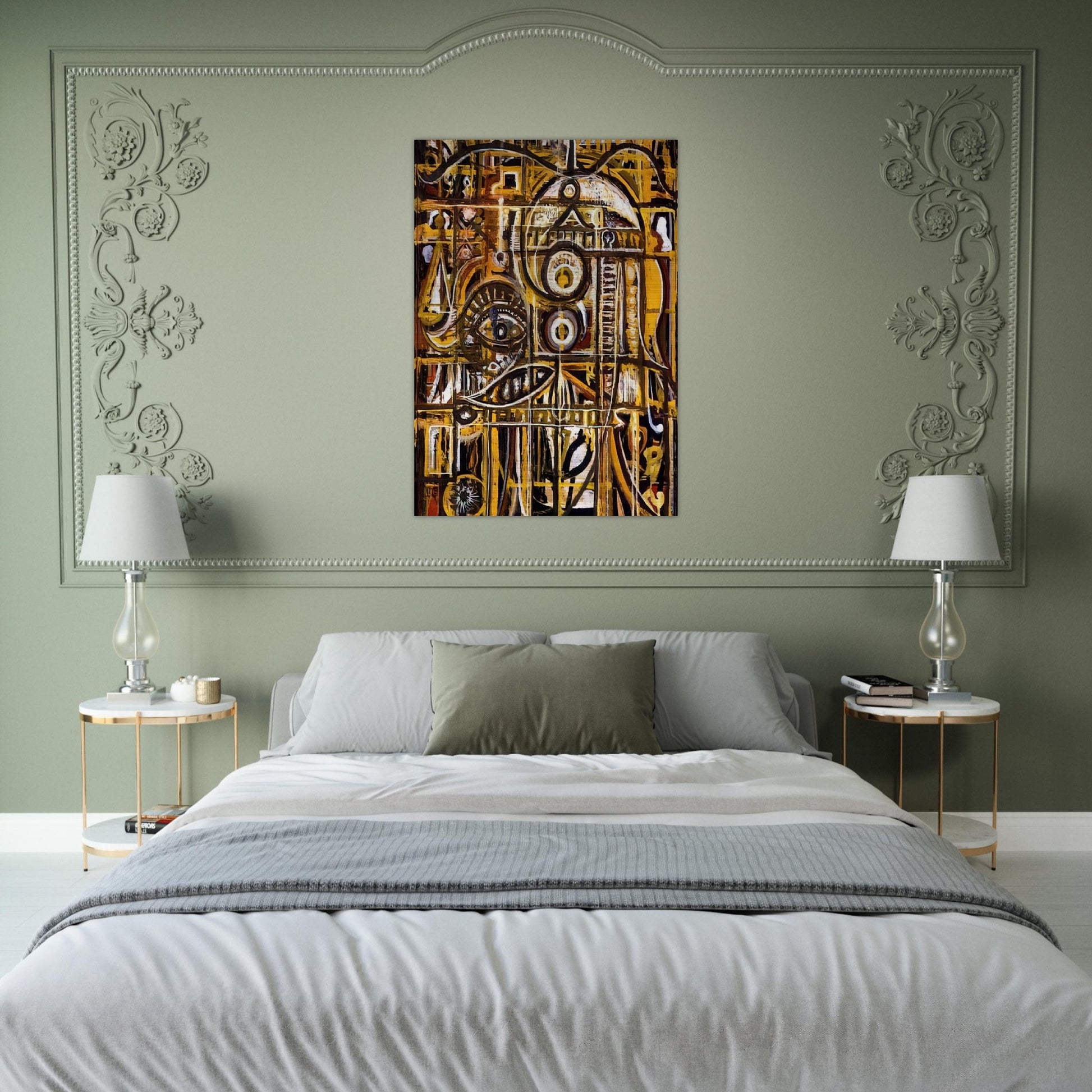 Abstract Eye - Richard Pousette-Dart Brushed Aluminum Print - 70x100 cm / 28x40 inches | Richard Pousette-Dart Aluminum Print | Richard Pousette-Dart Prints