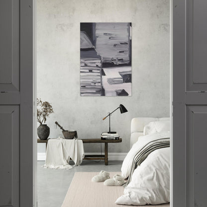 TOWNSCAPE 1968 4 - Gerhard Richter Brushed Aluminum Print - 70x100 cm / 28x40 inches | Gerhard Richter Aluminum Print | Gerhard Richter Prints