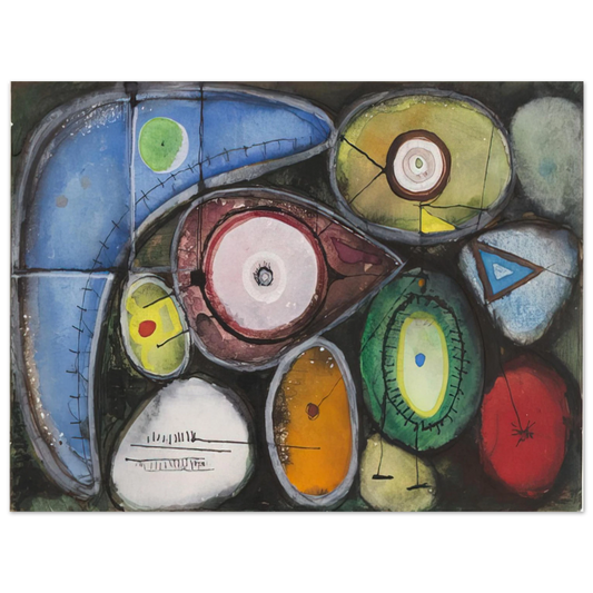 Richard Pousette-Dart - Untitled - 1946  75x100 cm / 30x40inches Fine Art Poster