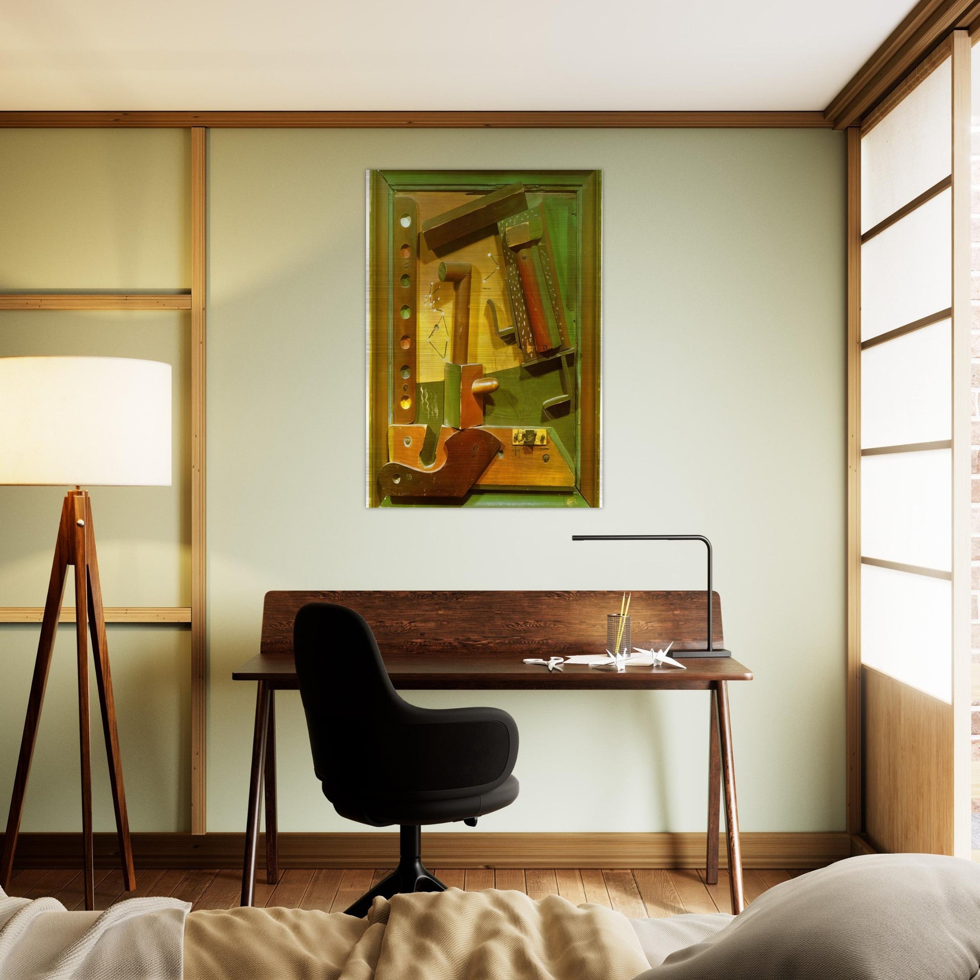 Fruit of a Long Experience - Max Ernst Brushed Aluminum Print - 70x100 cm / 28x40 inches | Max Ernst Aluminum Print | Max Ernst Prints