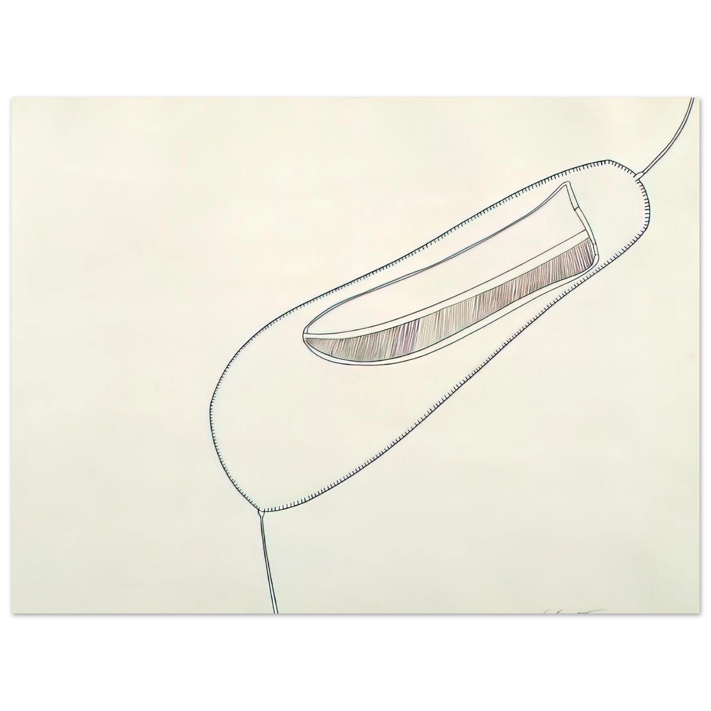 Eva Hesse - UNTITLED 1965 1  75x100 cm / 30x40inches Fine Art Poster