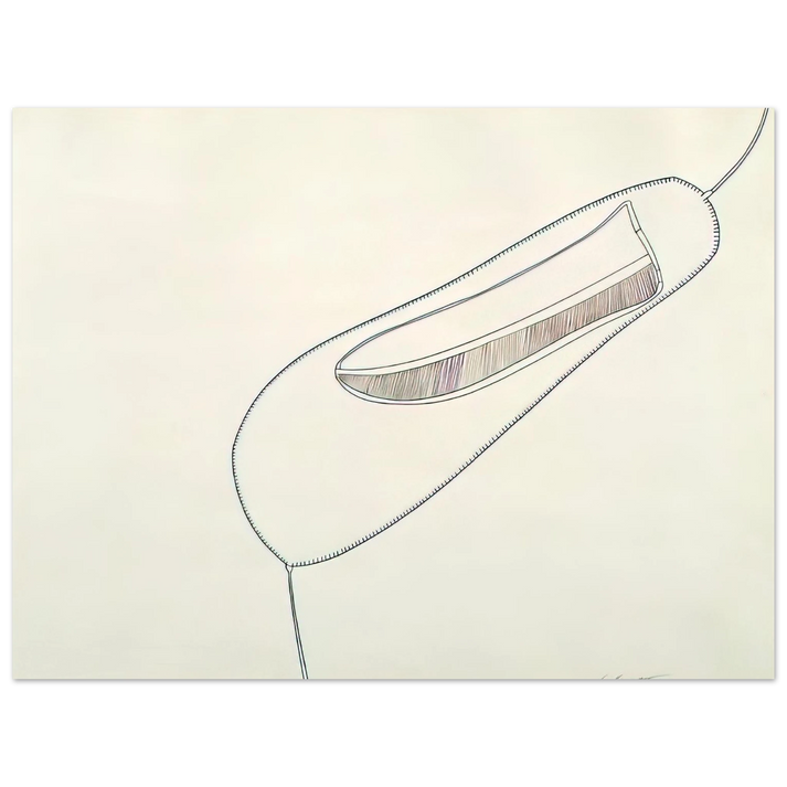 Eva Hesse - UNTITLED 1965 1  75x100 cm / 30x40inches Fine Art Poster