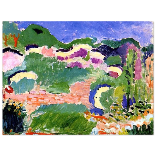 Henri Matisse - LES GENETS 1905  75x100 cm / 30x40inches Fine Art Poster