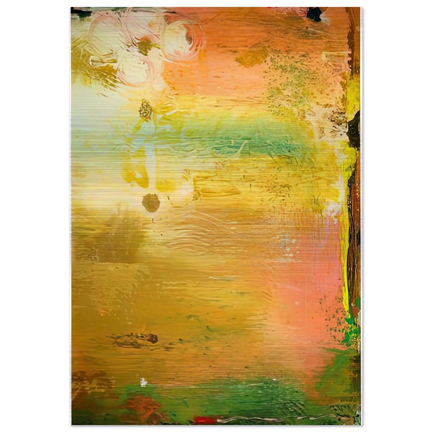 Fantasy Garden, 1992- - Helen Frankenthaler Brushed Aluminum Print - 70x100 cm / 28x40 inches | Helen Frankenthaler Aluminum Print | Helen Frankenthaler Prints
