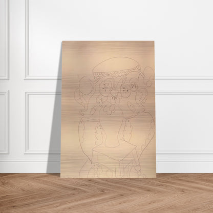STILL LIFE WITH TWO VASES 1940 - Henri Matisse Brushed Aluminum Print - 70x100 cm / 28x40 inches | Henri Matisse Aluminum Print | Henri Matisse Prints