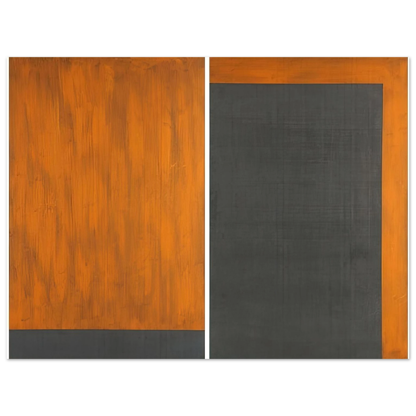 Gunther Forg - Untitled No. 12 and 13 - 1991  75x100 cm / 30x40inches Fine Art Poster