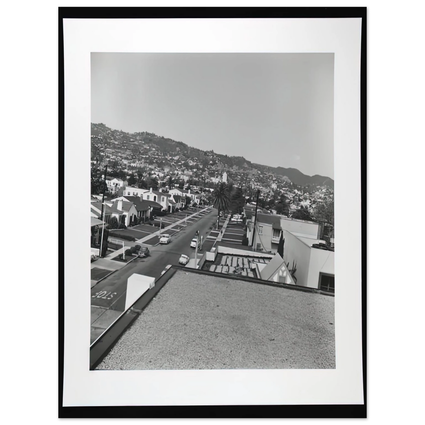 Edward Ruscha - RESIDENTIAL ROOFTOPS SERIES 1  75x100 cm / 30x40inches Fine Art Poster