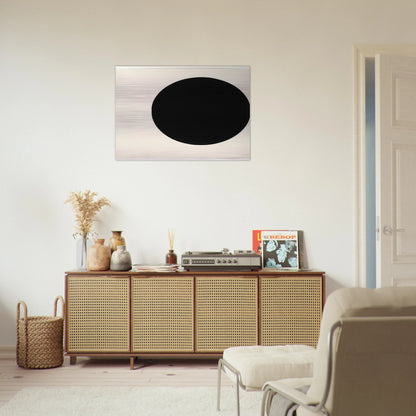 Circle Form - Ellsworth Kelly Brushed Aluminum Print - 70x100 cm / 28x40 inches | Ellsworth Kelly Aluminum Print | Ellsworth Kelly Prints