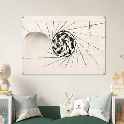 Sunglasses - Landing Net - Triangle - James Rosenquist Acrylic Print - 70x100 cm / 28x40″ inches