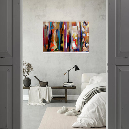 Tapestry - Sam Gilliam Brushed Aluminum Print - 70x100 cm / 28x40 inches | Sam Gilliam Aluminum Print | Sam Gilliam Prints