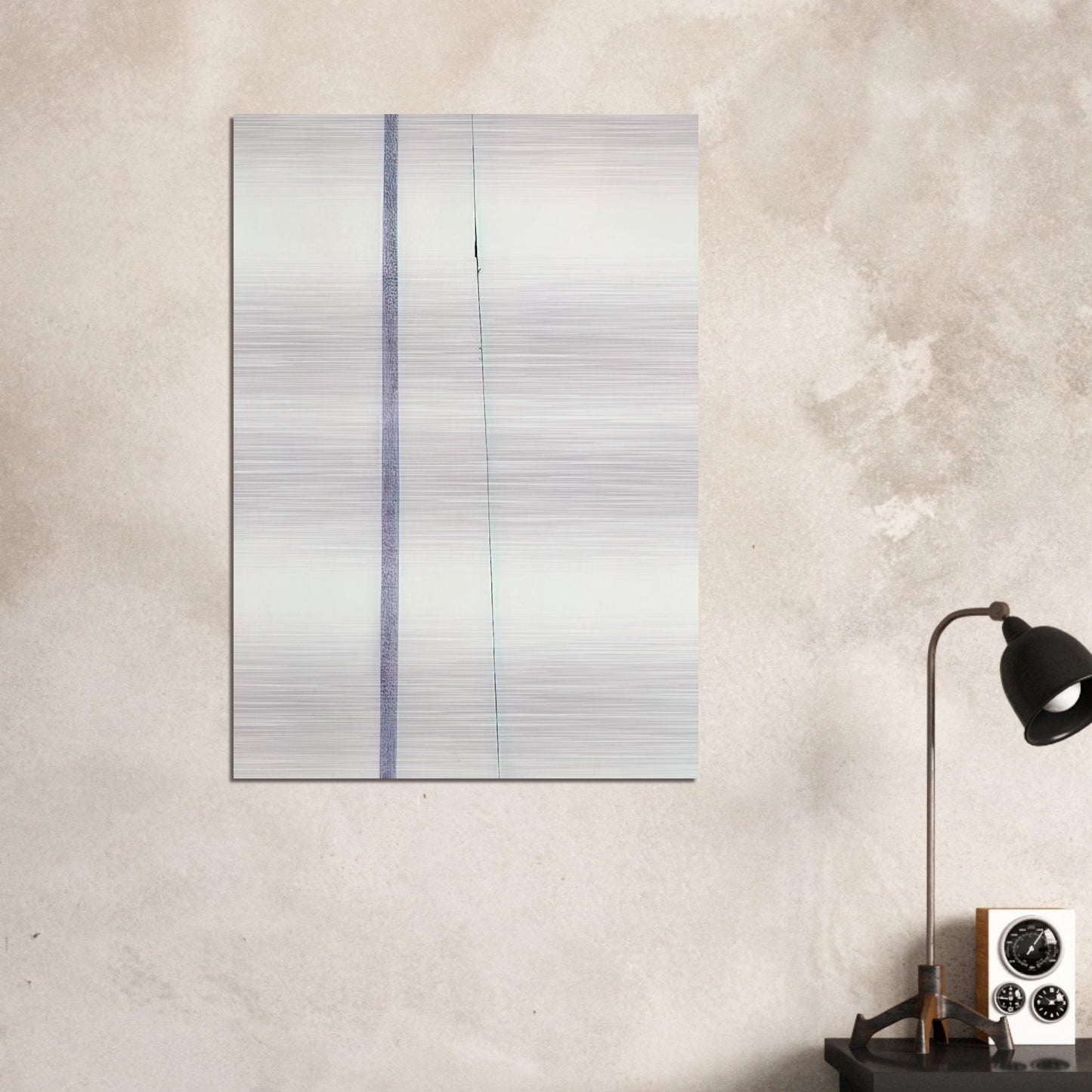 Washington D.C. #1 - 1971 - Edward Corbett Brushed Aluminum Print - 70x100 cm / 28x40 inches | Edward Corbett Aluminum Print | Edward Corbett Prints