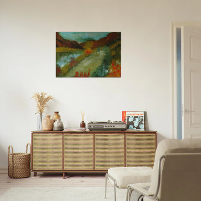 LANDSCAPE 2 - Salvador Dali Brushed Aluminum Print - 70x100 cm / 28x40 inches | Salvador Dali Aluminum Print | Salvador Dali Prints