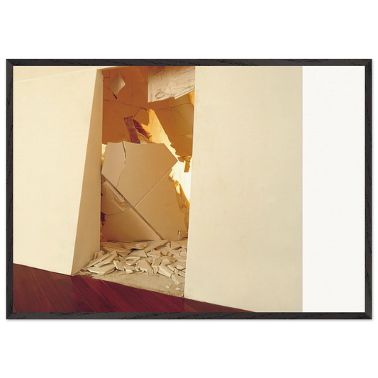 New House - 2000 - Lygia Pape 70x100 cm / 28x40 inches Framed Art Print – Black Wooden Frame