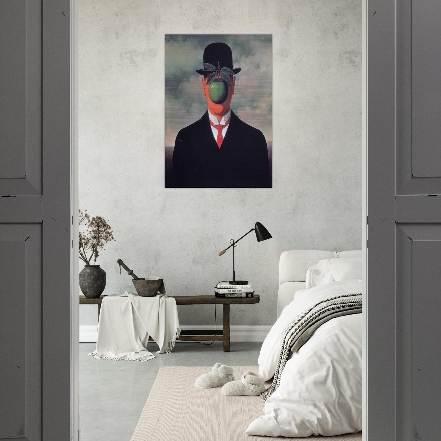 THE GREAT WAR 1964 - Rene Magritte Brushed Aluminum Print - 70x100 cm / 28x40 inches | Rene Magritte Aluminum Print | Rene Magritte Prints