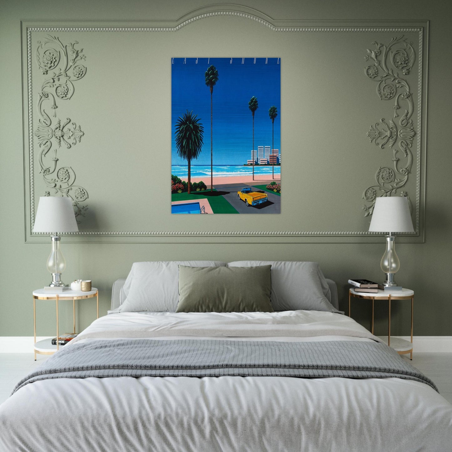 Bronze - East Shore - Hiroshi Nagai Brushed Aluminum Print - 70x100 cm / 28x40 inches | Hiroshi Nagai Aluminum Print | Hiroshi Nagai Prints