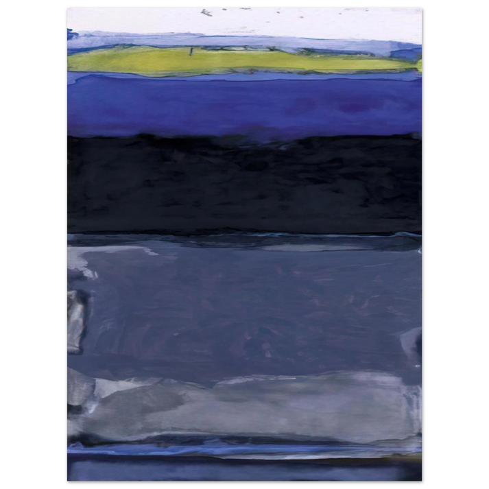 Thomas Downing - Blue Space - 1954  75x100 cm / 30x40inches Fine Art Poster
