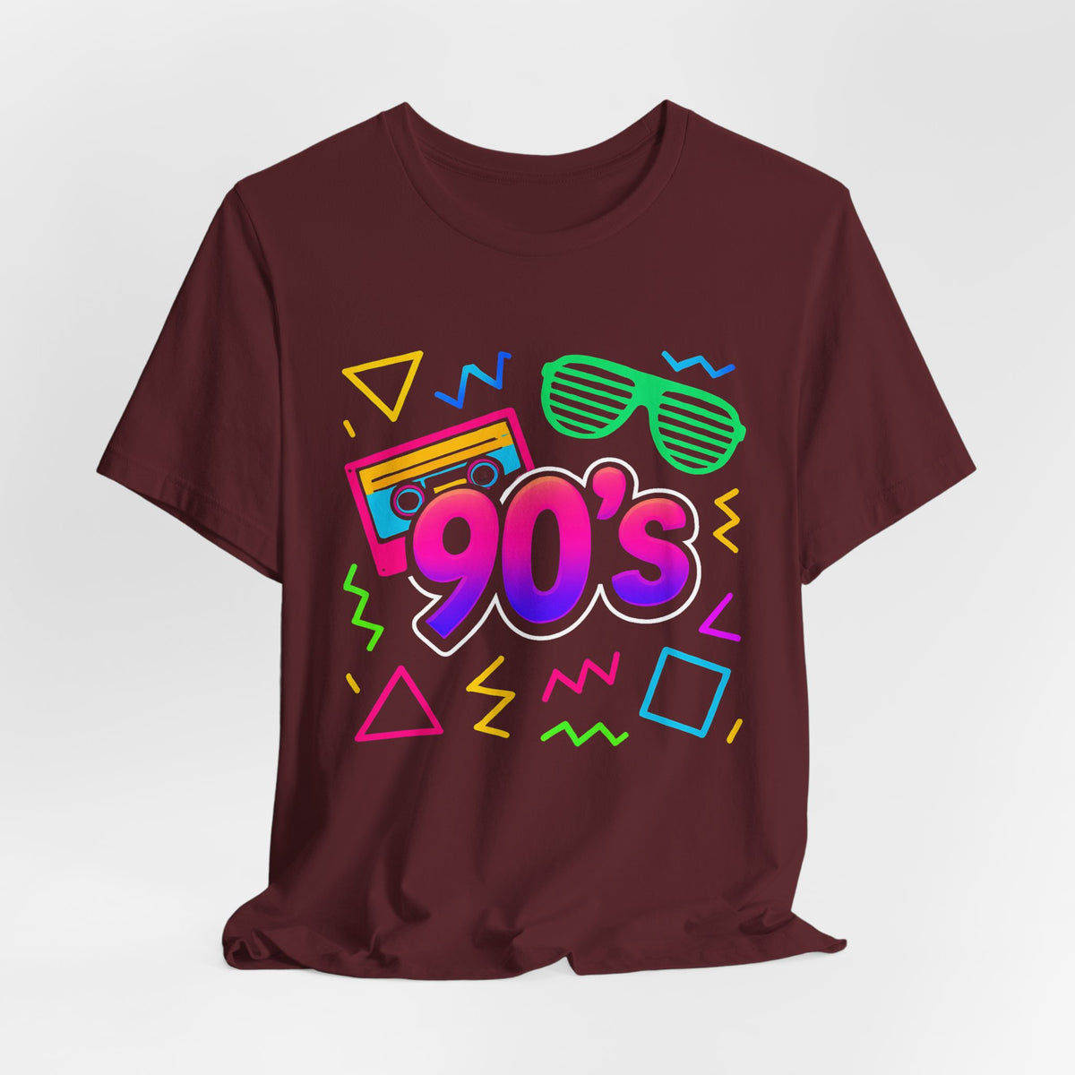 Musique old school des années 90 - ambiance arcade Classique années 90 Rétro Vintage. Années 1990 Les années 90 J'adore les années 90 T-Shirt