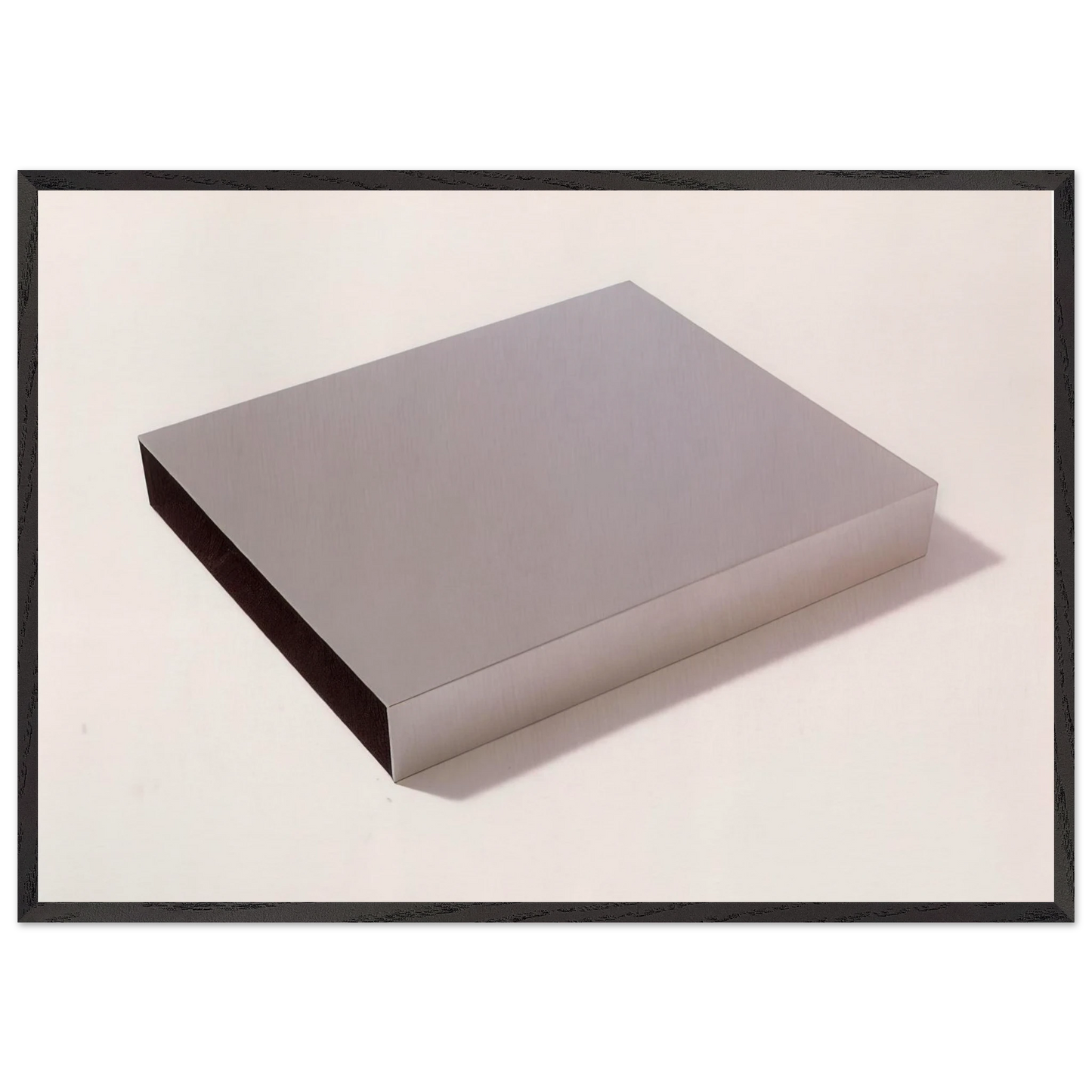 Untitled Multiple - 1971 - Donald Judd 70x100 cm / 28x40 inches Framed Art Print – Black Wooden Frame