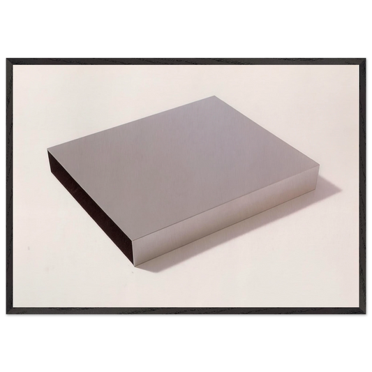 Untitled Multiple - 1971 - Donald Judd 70x100 cm / 28x40 inches Framed Art Print – Black Wooden Frame