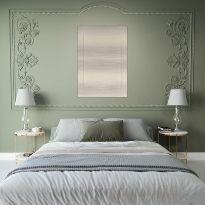 104 PERIMETER SERIES - Robert Mangold Brushed Aluminum Print - 70x100 cm / 28x40 inches | Robert Mangold Aluminum Print | Robert Mangold Prints