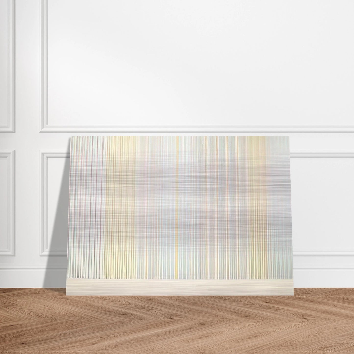 Renoir's Curtain - 1977 - Gene Davis Brushed Aluminum Print - 70x100 cm / 28x40 inches | Gene Davis Aluminum Print | Gene Davis Prints