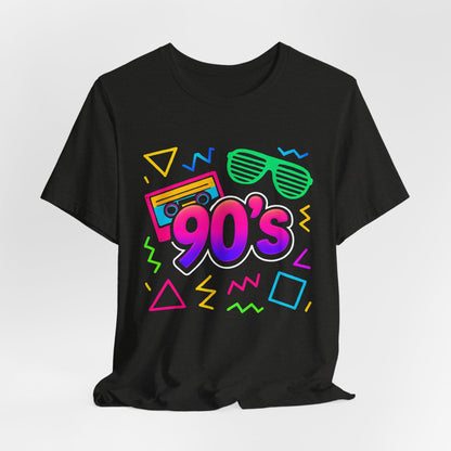 Musique old school des années 90 - ambiance arcade Classique années 90 Rétro Vintage. Années 1990 Les années 90 J'adore les années 90 T-Shirt