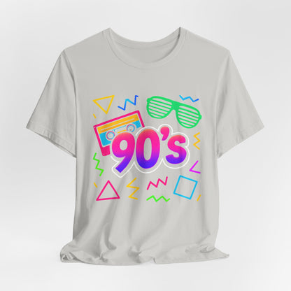 Musique old school des années 90 - ambiance arcade Classique années 90 Rétro Vintage. Années 1990 Les années 90 J'adore les années 90 T-Shirt