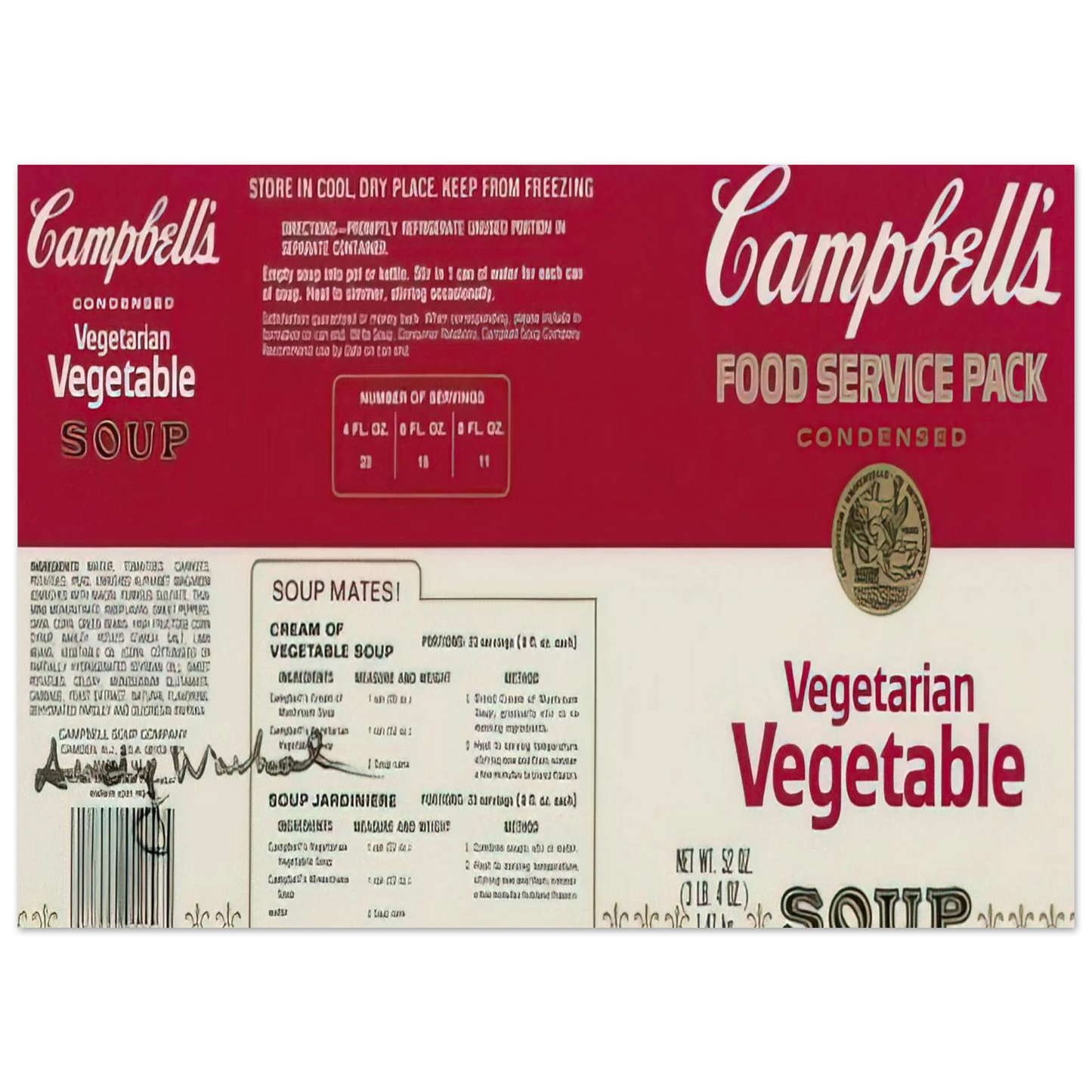 Andy Warhol - Campbell Soup Company Fine Art Poster