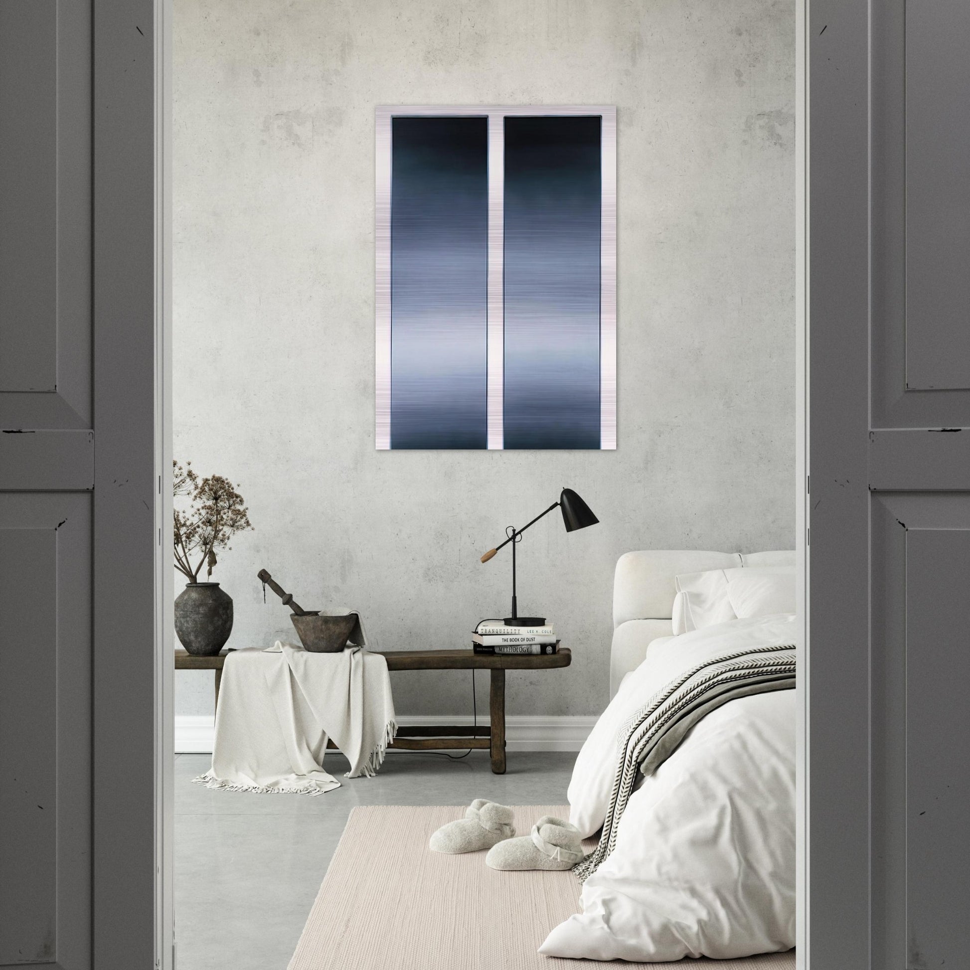 PASSAGE - Gerhard Richter Brushed Aluminum Print - 70x100 cm / 28x40 inches | Gerhard Richter Aluminum Print | Gerhard Richter Prints