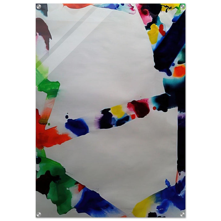 Untitled  Tokyo  - Sam Francis Acrylic Print - 70x100 cm / 28x40″ inches | Sam Francis Wall Art | Sam Francis Prints