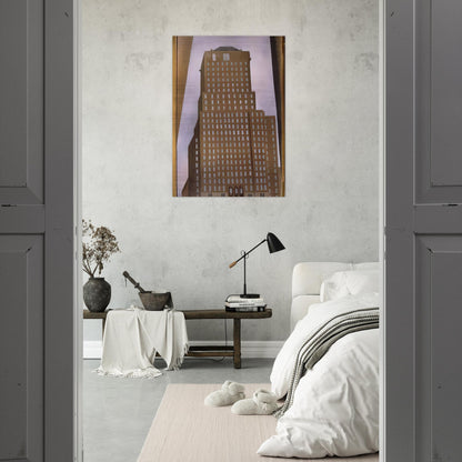 Shelton Hotel New York No. 1 - Georgia O'Keeffe Brushed Aluminum Print - 70x100 cm / 28x40 inches | Georgia O'Keeffe Aluminum Print | Georgia O'Keeffe Prints
