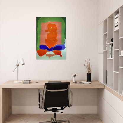 Small s Paradise - 1964 - Helen Frankenthaler Brushed Aluminum Print - 70x100 cm / 28x40 inches | Helen Frankenthaler Aluminum Print | Helen Frankenthaler Prints