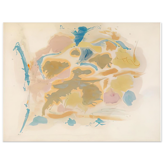 Helen Frankenthaler - Shatter, 1953- Wall Art - 21x29.7 cm / 8x12" - Fine Art Poster-canvas - -