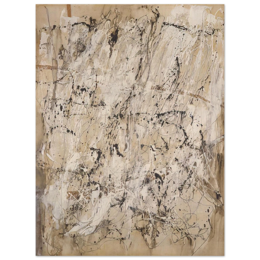 Enrico Castellani - Pittura 12-58 - 1958  75x100 cm / 30x40inches Fine Art Poster