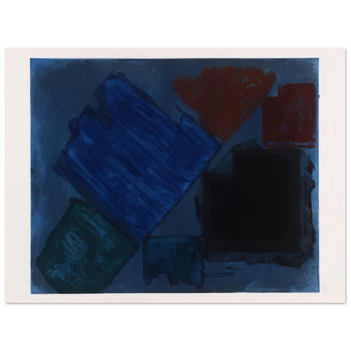 John Hoyland - Splay - 1979  75x100 cm / 30x40inches Fine Art Poster