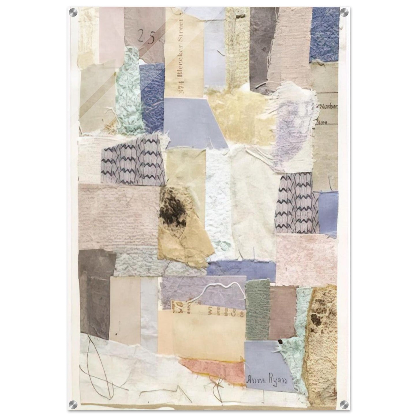 Number 334 - Abstract Expressionism - Anne Ryan Acrylic Print - 70x100 cm / 28x40″ inches | Anne Ryan Wall Art | Anne Ryan Prints