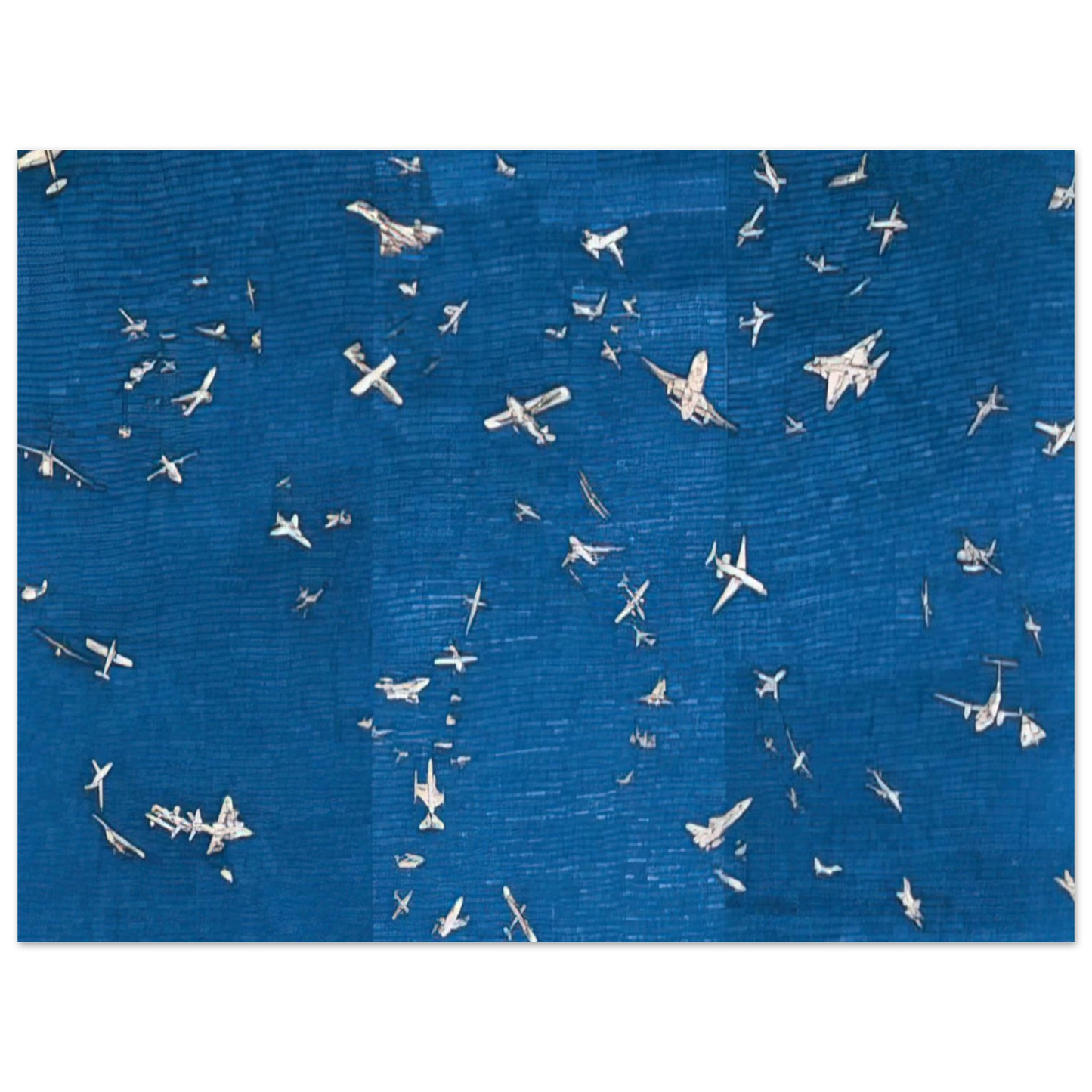 Alighiero Boetti - AEREI  75x100 cm / 30x40inches Fine Art Poster