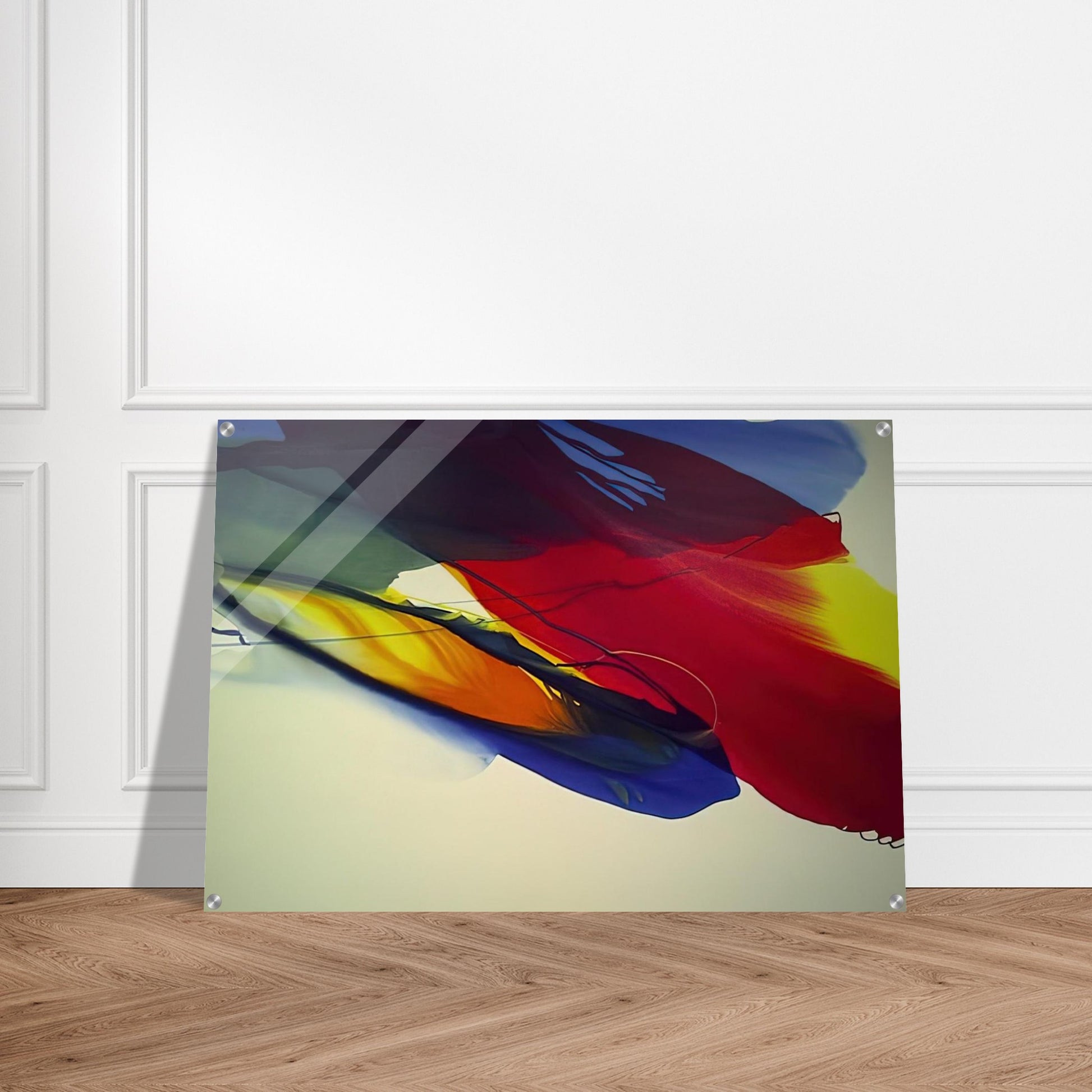 Phenomena Point Swing and Flank - 1964 - Paul Jenkins Acrylic Print - 70x100 cm / 28x40″ inches