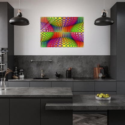 Vega-Lep - 1970 - Victor Vasarely Acrylic Print - 70x100 cm / 28x40″ inches | Victor Vasarely Wall Art | Victor Vasarely Prints