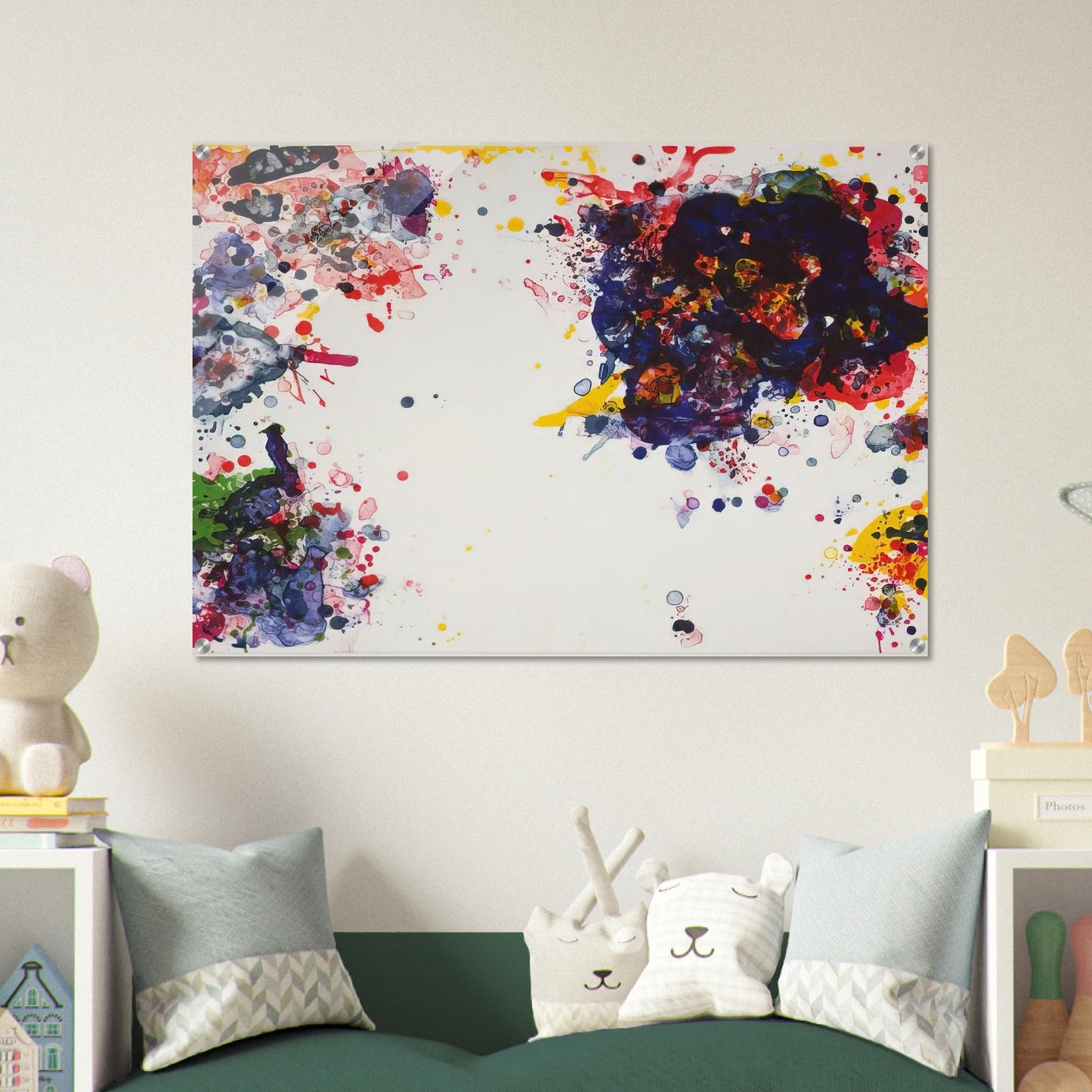 Speck - Sam Francis Acrylic Print - 70x100 cm / 28x40″ inches