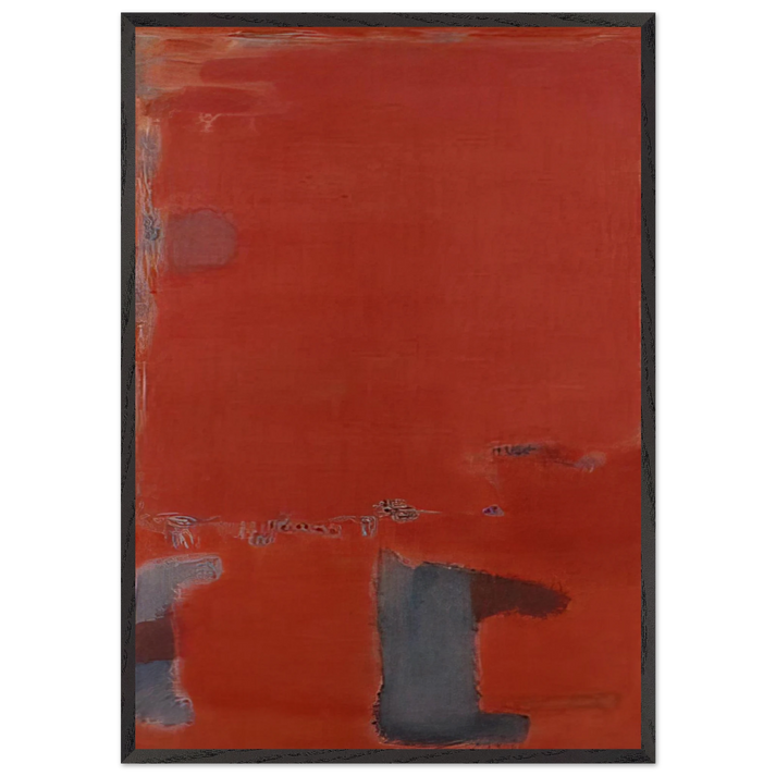No 21 - c1949  New York  United States - Mark Rothko 70x100 cm / 28x40 inches Framed Art Print – Black Wooden Frame