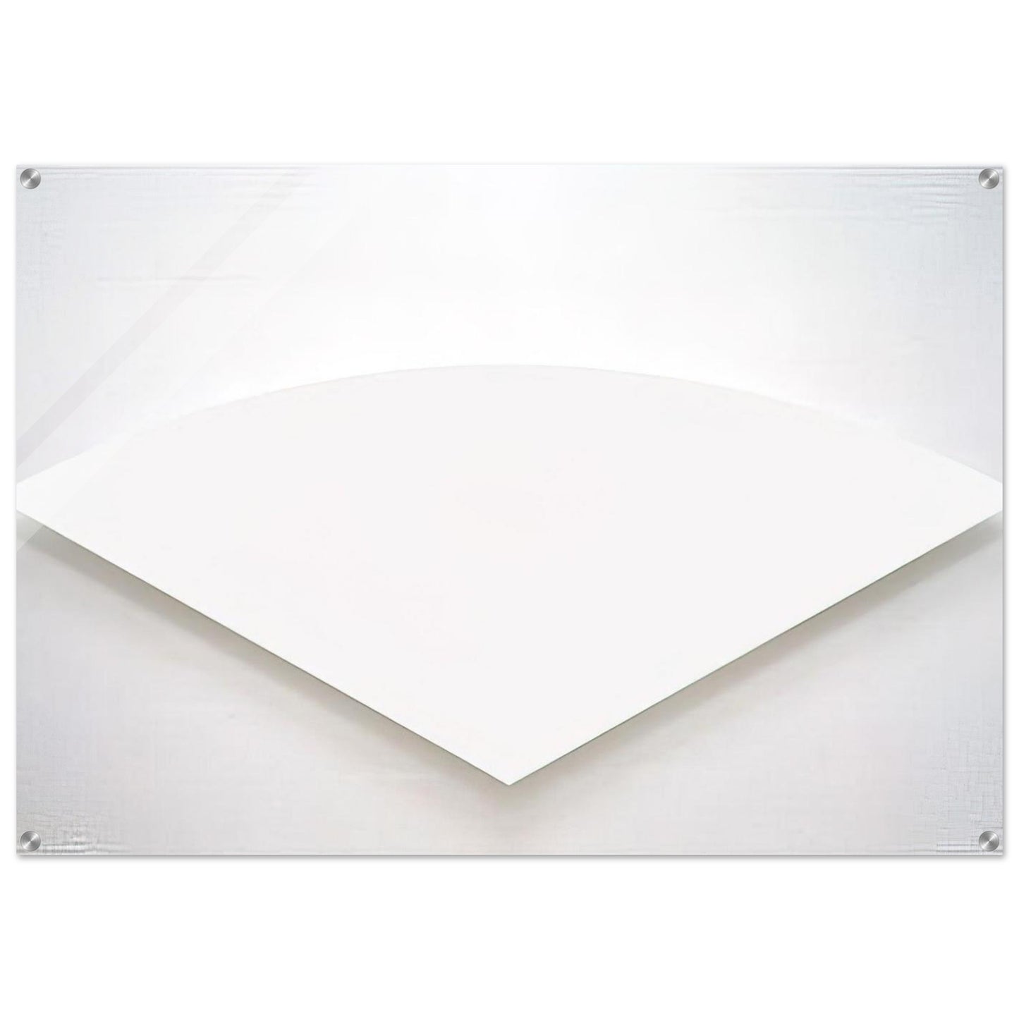 White Curve - Ellsworth Kelly Acrylic Print - 70x100 cm / 28x40″ inches | Ellsworth Kelly Wall Art | Ellsworth Kelly Prints