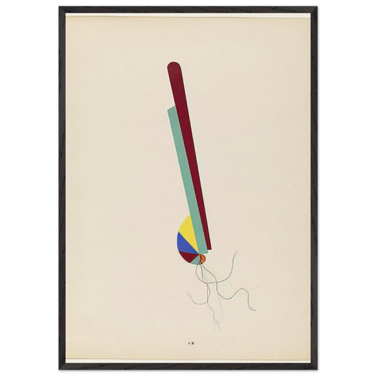 YOUNG GIRL JEUNE FILLE FROM THE PORTFOLIO REVOLVING DOORS 1926 - Man Ray 70x100 cm / 28x40 inches Framed Art Print – Black Wooden Frame