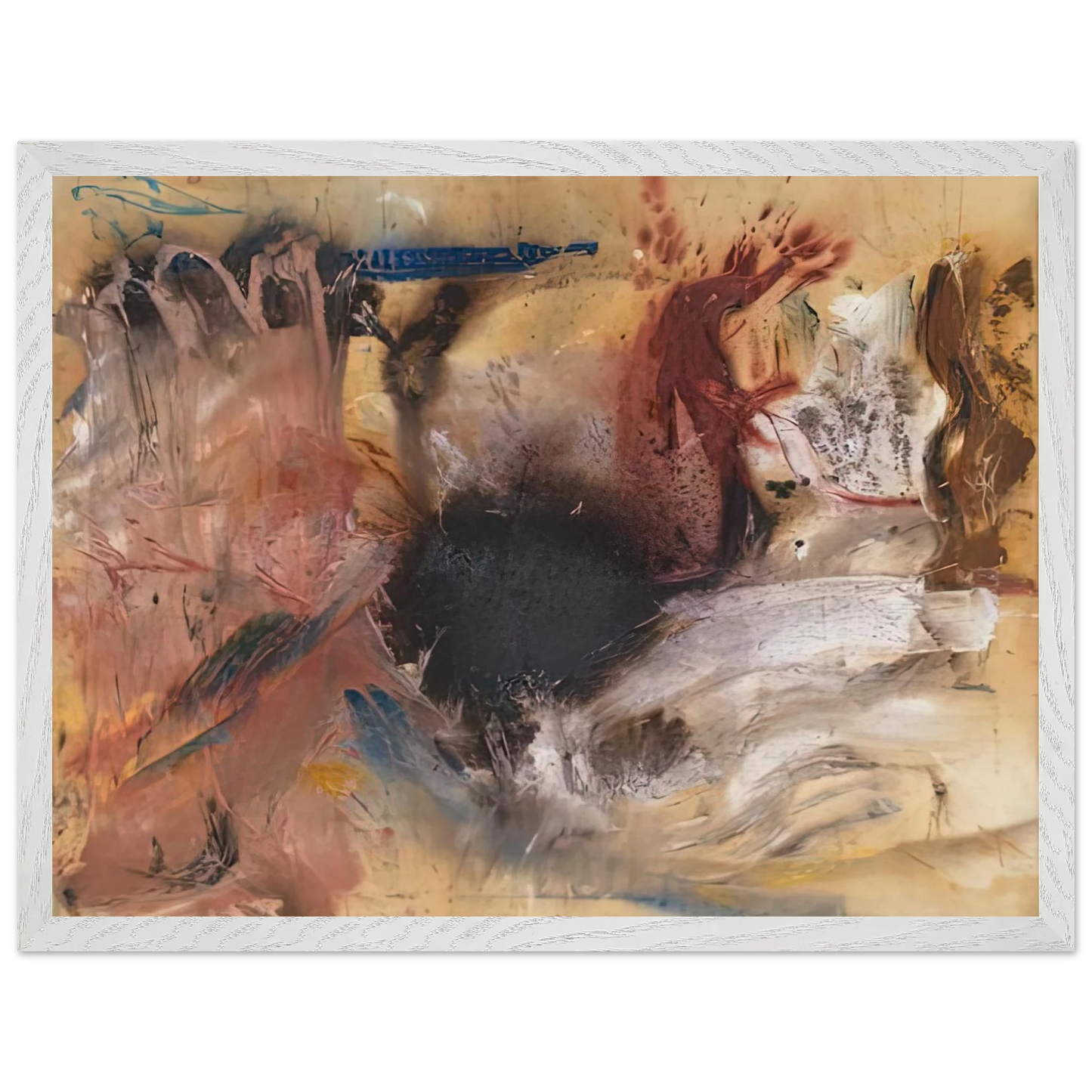 Helen Frankenthaler - Sun Spot, 1954- Wall Art - 30x40 cm / 12x16 inches - Fine Art Poster-canvas - -